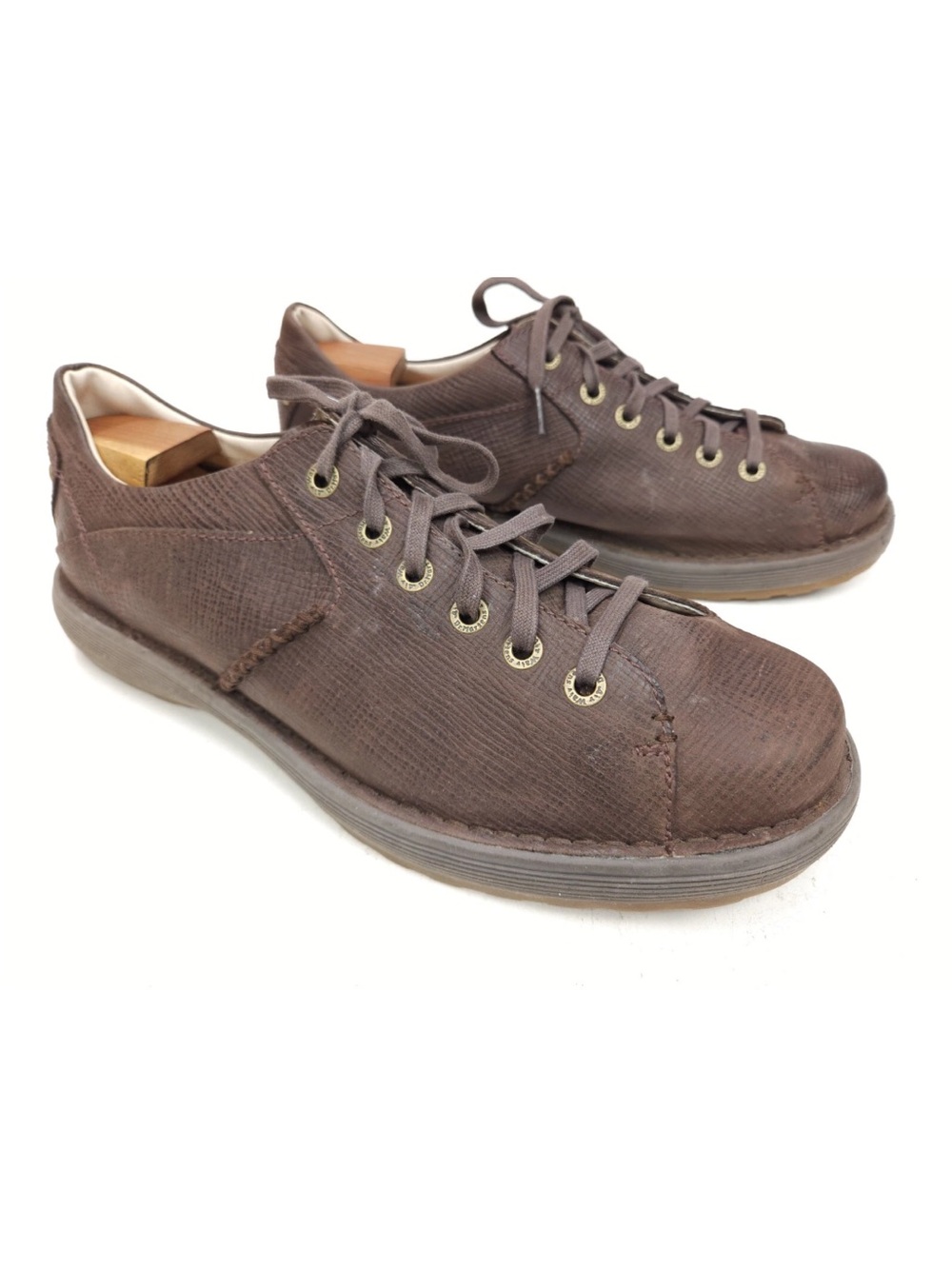 Dr. Martens Brown Lace-Up Leather Shoes